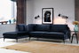 Atelier Del Sofa Papira Corner Left Azul Marino